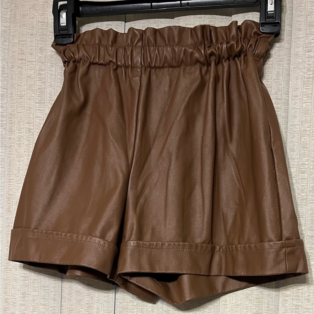 Wearever pleather Women Shorts